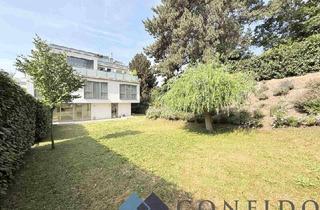 Wohnung mieten in Langackergasse, 1190 Wien, Luxuriöse Gartenwohnung mit über 500 m² Eigengarten in absoluter Toplage im 19. Bezirk. 2 Stellplätze inklusive!
