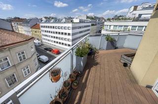 Wohnung kaufen in 1170 Wien, Helle 3-Zimmer-Dachgeschosswohnung mit großzügiger Terrasse in gepflegtem Wohnhaus