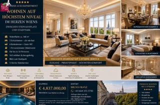 Wohnung kaufen in Stephansplatz, 1010 Wien, Exklusives Luxusapartment in einem 5-Sterne-Hotel – Wohnen auf höchstem Niveau im Herzen Wiens