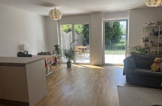 Wohnung mieten in 1100 Wien, Leben mit der Natur, an 2 Seiten ein kleiner Garten, modernste Haustechnik, Photovoltaik, Deckenkühlung- Nähe U1 Neulaa