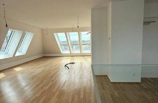 Wohnung kaufen in Cumberlandstraße, 1140 Wien, "Grünes Cumberland" ! Traumhafte zweistöckige 3-Zimmer-Wohnung mit Dachterrasse und Blick auf Schönbrunner Schlossgarten und Lainzer Tiergarten