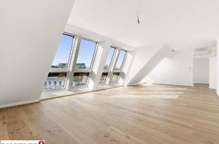 Wohnung kaufen in Czerninplatz, 1020 Wien, Himmel über der Leopoldstadt – Exklusives Dachgeschoss-Juwel mit Whirpool und privatem Liftausstieg!