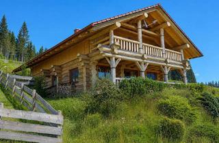 Haus kaufen in 8671 Alpl, *** Einzigartiges 160 m² Naturstammhaus mit Veranda und Balkon am Alpl – Ruhe, Panoramablick und Ferienvermietungspotenzial ***