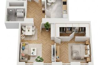 Wohnung kaufen in Barmherzigengasse, 1030 Wien, TOPLAGE/Erstbezug/Baubeginn - Sehr gut aufgeteilte 2 Zimmer Altbauwohnung (Top 6)