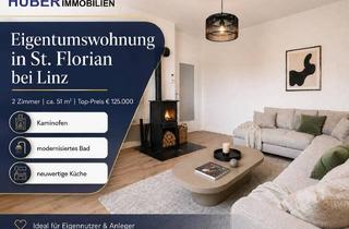 Wohnung kaufen in Prandtauerstraße, 4490 Sankt Florian, TOP-PREIS: € 125.000 – 2-Zimmer-Eigentum in St. Florian bei Linz