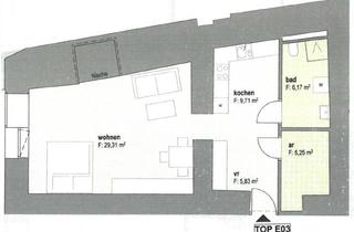 Wohnung kaufen in 6130 Schwaz, Anlegerwohnung Top e03, Garconniere mit Getrennter Küche, Dzt.. Vermietet, Innsbruckerstraße 15, 6130 Schwaz