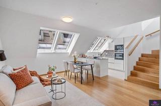 Maisonette kaufen in Karmelitermarkt, 1020 Wien, Wunderschöne, helle DG-Wohnung mit genialer Terrasse nahe 1. Bezirk, Karmelitermarkt & Augarten