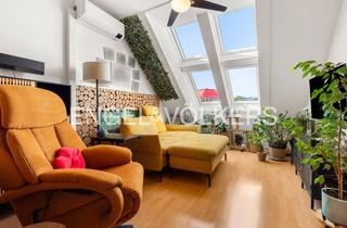 Wohnung kaufen in 2103 Langenzersdorf, Stilvolle 2-Zimmer Dachgeschoßwohnung mit Blick ins Grün in Langenzersdorf