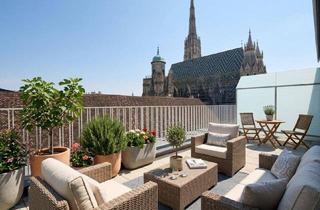 Wohnung mieten in Stephansplatz, 1010 Wien, PERFEKTE MÖBLIERTE TERRASSENWOHNUNG BEIM STEPHANSPLATZ