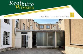 Gewerbeimmobilie mieten in Anzengruberstraße, 4600 Wels, Kleine Halle für Lager und/oder Produktion in der "Alten Rahmenfabrik"