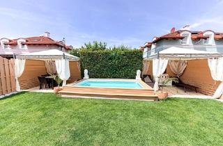 Doppelhaushälfte kaufen in 2482 Münchendorf, Ruhelage! Moderne Doppelhaushälfte mit Swimmingpool in Münchendorf in Bahnhofsnähe zu verkaufen