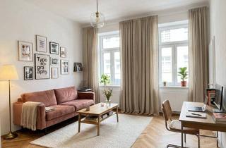 Wohnung kaufen in Dreyhausenstraße, 1140 Wien, ZUM VERLIEBEN! - TRAUMHAFT SANIERTE 3-ZIMMER-WOHNUNG IM STILALTBAU, BALKON IN DEN LAUSCHIGEN INNENHOF MÖGLICH