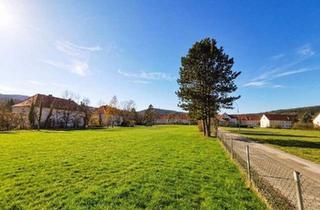 Grundstück zu kaufen in 2630 Ternitz, Grundstück Nr. 1 - 888 m² - Wunderschönes ebenes Baugrundstück in sonniger und ruhiger Lage - ohne Bauzwang!