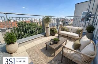 Maisonette kaufen in Oswaldgasse, 1120 Wien, Eine Dachterrasse der Sonderklasse - Lichtdurchflutete 3-Zimmer-DG-Wohnung - in ruhiger Seitenstraße des 12. Bezirks
