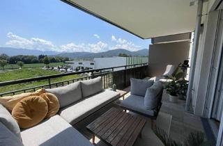Wohnung kaufen in Hubertusstraße, 9020 Klagenfurt, Moderne 2-Zimmer-Wohnung mit großem Balkon und Panoramablick inkl. Tiefgaragenstellplatz