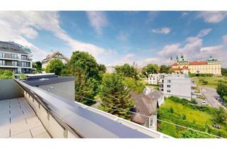 Wohnung kaufen in 3400 Klosterneuburg, Am Renninger 10 – Exklusives Dachgeschoss-Erstbezug mit zwei Terrassen über den Dächern Klosterneuburgs
