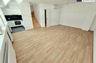 Maisonette mieten in Ziegelofengasse, 1050 Wien, 1 Monat mietfrei! Urban wohnen auf zwei Ebenen und mit kühlem Kopf! Beste Infrastruktur und Anbindung! Garagenplatz optional!