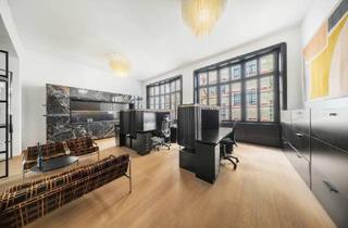 Büro zu mieten in Schloßgasse 14, 1050 Wien, Repräsentatives, komplett möbliertes Design-Office in Top-Lage zur Untermiete