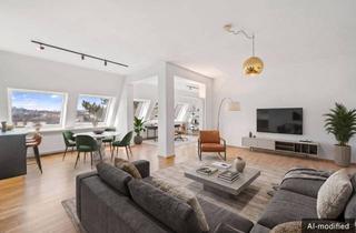 Wohnung kaufen in 1180 Wien, Über den Dächern der Stadt – Traumhafte Dachgeschosswohnung mit Weitblick
