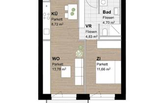 Wohnung mieten in Ankerstraße 2 & 2a, 8054 Graz, Neubauwohnung mit Balkon und Förderung im 3. Stock