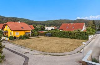 Grundstück zu kaufen in 2563 Pottenstein, Sonniges Traumgrundstück in Pottenstein: 650 m² ebenes Bauland in absoluter Ruhelage!