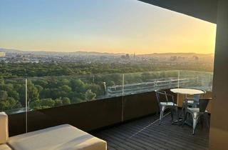 Penthouse mieten in Meiereistraße 14, 1020 Wien, Möbliertes Luxus Penthouse Apartment Prater u2