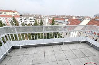 Maisonette mieten in Hernalser Hauptstraße, 1170 Wien, Schöne Dachgeschoßmaisonette mit Terrasse und Wienblick und 2 Garagenplätzen (Stapelparker) (Mietbeginn 01.08.2026)