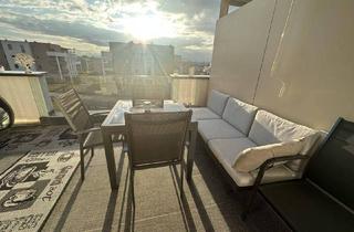 Penthouse mieten in 8401 Kalsdorf bei Graz, HAMMER! Exklusive Dachterrassenwohnung mit Seeblick und eigenem Seezugang an der Copacabana! Möbliert - das perfekte Wohngefühl in Kalsdorf!