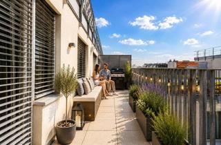 Wohnung kaufen in 1100 Wien, WIENERBERG | DACHTERRASSEN-WOHNUNG | BJ 2018 | 3 Zimmer | ca. 70,6 m² NFL | Lift | Doppelgarage | Klimaanlagenvorbereitung