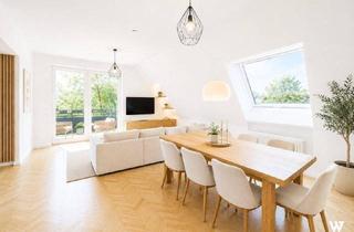 Wohnung kaufen in 1130 Wien, Exklusive 5-Zimmer-Dachgeschosswohnung mit Balkon & Garagenplatz