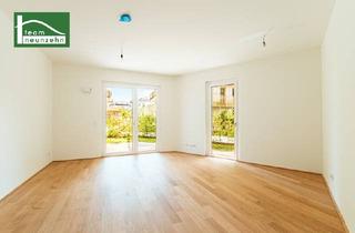 Wohnung kaufen in Gerasdorfer Straße, 1210 Wien, Traumhafte Gartenwohnung im energieeffizenten Neubauprojekt Hirschfeld - Naturnah wohnen