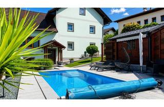Haus kaufen in 4553 Schlierbach, Großes Haus mit zwei Wohneinheiten, Pool und Garten