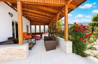 Einfamilienhaus kaufen in 2230 Gänserndorf, Exklusives Haus mit Resort-Feeling, Keller und Garage – Garten, Pool, Sauna und Wellnessbereich