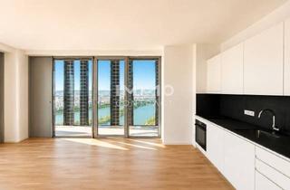 Maisonette mieten in Donau, 1220 Wien, Skyline Residence mit Stephansdom und Praterblick: dc2 Tower - 35. Etage