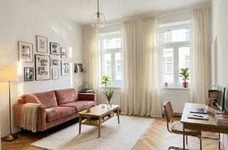 Wohnung kaufen in 1140 Wien, ZUM VERLIEBEN! - TRAUMHAFT SANIERTE 3-ZIMMER-WOHNUNG IM STILALTBAU, BALKON IN DEN LAUSCHIGEN INNENHOF MÖGLICH