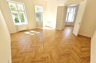 Wohnung kaufen in Schwarzspanierstraße, 1090 Wien, Altbau-Poesie im 9.Bezirk bei der Votivkirche! Frisch saniert + Hofseitige Ruhelage + Flügeltüren + Traumhaftes Altbauhaus + Balkon Option! Stadtleben pur!