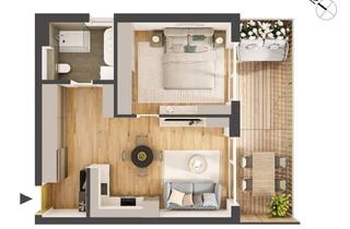 Wohnung kaufen in Franz-Prantl-Park, 6200 Jenbach, Hochwertige 2-Zimmer Neubauwohnung mit Balkon IW07
