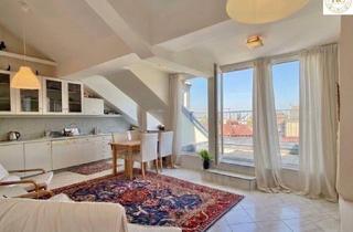 Wohnung kaufen in Florianigasse, 1080 Wien, Wohnen über den Dächern der Josefstadt – mit Terrasse und unvergleichlichem Weitblick
