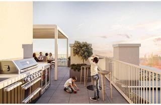 Wohnung kaufen in Ludwig-Reindl-Gasse 1, Senekowitschgasse, 1220 Wien, Lässige 3-Zimmer Wohnung, große Terrasse 19 m², Fernblick - Gartenbeet inklusive