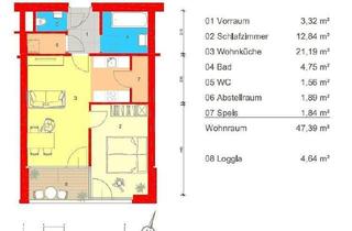 Wohnung mieten in Elisabethstraße, 8010 Graz, Provisionsfrei: Traumhaftes Neubau-Apartment mit Balkon im Herzen des UNI-Viertels ab sofort zu vermieten!