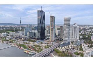 Wohnung kaufen in Wagramer Straße, 1220 Wien, ++ Der WOLKENKRATZER an der DONAU ++ DREI Zimmer mit Skyline-View
