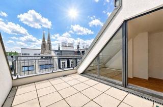 Maisonette mieten in Kolingasse, 1090 Wien, Klimatisierte 4-Zimmer DG-Maisonette mit Terrasse nahe Schottentor (optional mit PKW-Stellplatz)
