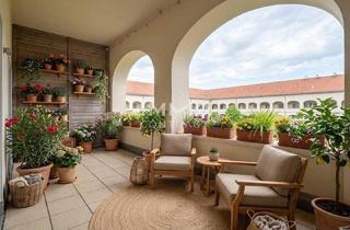 Wohnung mieten in 7100 Neusiedl am See, Wohnen mit Charakter – großzügige Raumhöhe, durchdachter Grundriss und viel Freiraum und großer Loggia