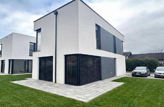 Haus mieten in Frauenbachgasse 312, 2722 Winzendorf, Modernes Einfamilienhaus mit Garten in ruhiger Lage zu mieten. 35 Minuten nach Wien