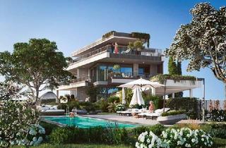 Wohnung kaufen in 9220 Velden am Wörther See, Architekten Seeblick-Gartenwohnung mit Pool in Velden am Wörthersee