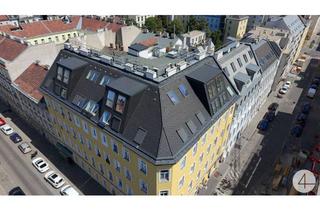 Wohnung kaufen in 1110 Wien, 500m zur U3 - Erstbezug - 3-Zimmer-Dachgeschosswohnung mit ruhiger Sonnenterrasse - Klimaanlage