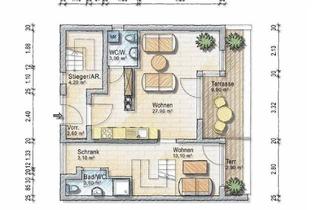 Maisonette mieten in Oberfranking, 5131 Franking, Fünfzimmer Maisonette mit Balkon