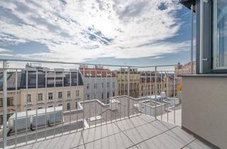 Wohnung mieten in Gumpendorfer Straße, 1060 Wien, Six in the City: Premium 2-Zimmerwohnung, BESTLAGE, Neubau mit Balkon und WEITBLICK!