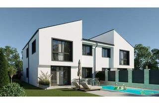 Haus kaufen in 2540 Bad Vöslau, LUXURIÖSES ARCHITEKTENHAUS! SWIMMING POOL, ZIEGELMASSIVBAUWEISE, KLIMAVORBEREITUNG. PROVISIONSFREI für den Käufer.