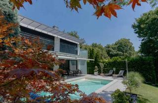 Villen zu kaufen in 3400 Weidling, Traumhafte, moderne Villa mit Pool in absoluter Grünruhelage von Weidling